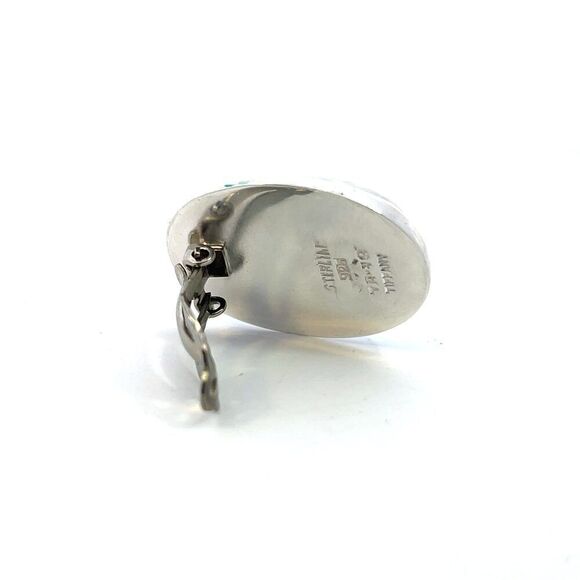 Tiffany & Co Estate XL Puffed Clip-on Earrings Sterling Silver TIF738 - Picture 8 of 12